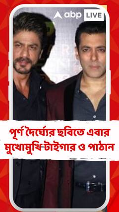 পূর্ণ দৈর্ঘ্যের ছবিতে এবার মুখোমুখি টাইগার ও পাঠান