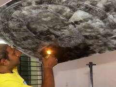 जन्मदिन विशेष ! स्मोक आर्टिस्ट ने धुएं से बनाई पीएम की शानदार पोर्ट्रेट