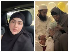 बेटे संग पहली बार इंटरनेशनल ट्रिप पर गईं सना खान के साथ हुआ बड़ा हादसा, लंदन एयरपोर्ट पर फंसी एक्ट्रेस, कहा -'पहनने को कपड़े तक नहीं'