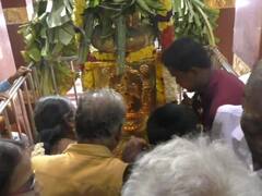 கரூர் தான்தோன்றிமலை கல்யாண வெங்கட்ரமணசுவாமி கோவில் புரட்டாசி பெருந்திருவிழா; கொடியேற்றத்துடன் தொடக்கம்