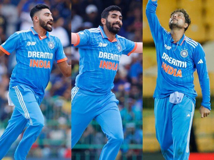 team india dangerous bowling attack for world cup 2023 mohammed siraj jasprit bumrah World Cup 2023: विश्वकप के लिए तैयार है टीम इंडिया का खतरनाक बॉलिंग अटैक, बुमराह-सिराज ने दिखाया दम