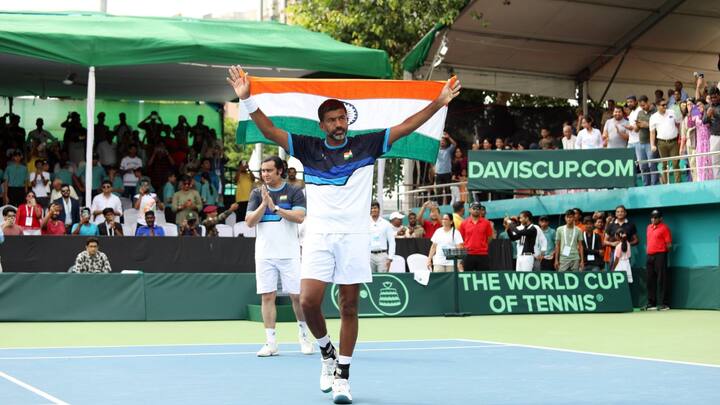 Davis Cup: মরক্কোকে টাইতে ৪-১ স্কোরলাইনে হারায় ভারতীয় টেনিস দল।