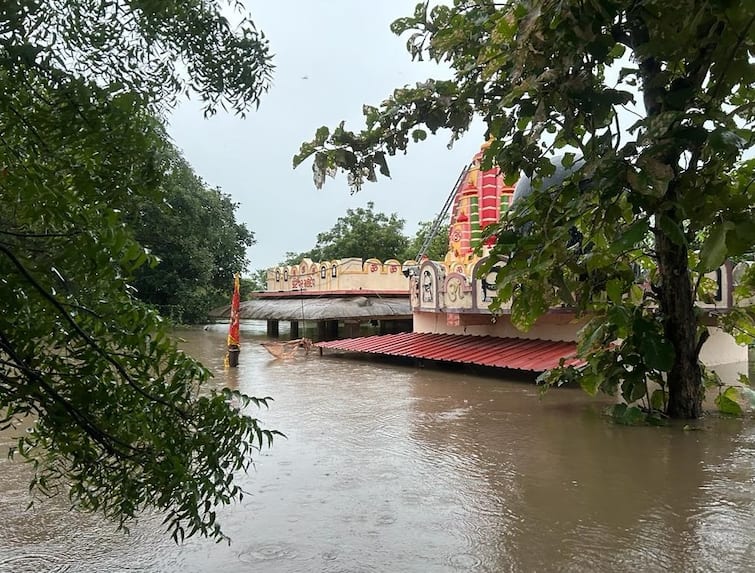 Bharuch Flood Latest News: Shuklatirth Kadod Village in Flood Water, Heavy Rainfall starts Flood: કડોદ ગામ આખેઆખુ પાણીમાં ગરકાવ, લોકો ઘરના ધાબા પર રહેવા મજબૂર, જુઓ પુરની સ્થિતિ