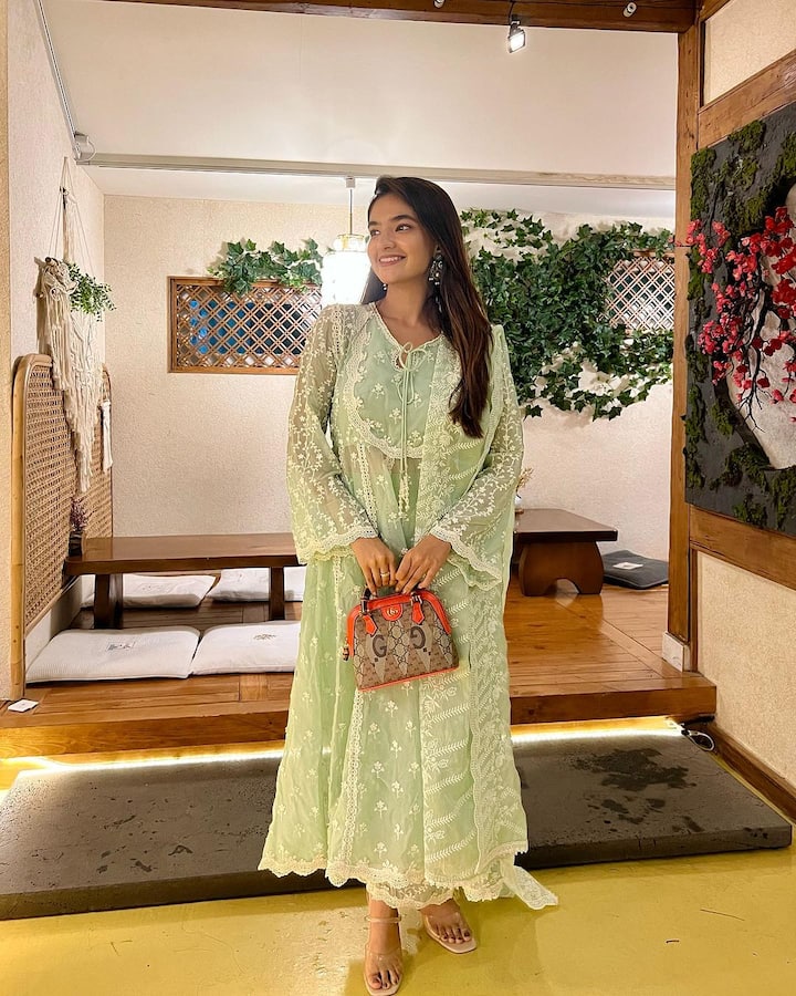 Anushka Sen is in Korea