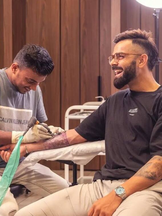 Virat Kohli: विराट कोहली ने बनवाए हैं 12 टैटू, जानें क्या हैं इनके मतलब