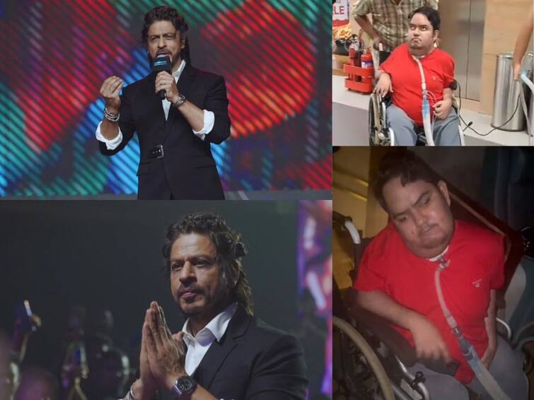 Shah Rukh Khan reacts to viral video of his fan watching Jawan while on ventilator SRK: వెంటిలేటర్ సపోర్ట్‌తో 'జవాన్' సినిమా చూసిన అభిమాని వీడియోపై స్పందించిన కింగ్ ఖాన్!