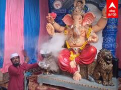 Muslim Celebrates Ganesh Chaturthi : ''எல்லா மக்களும் நல்லா இருக்கனும்”விநாயகரிடம் வேண்டிய இஸ்லாமியர்