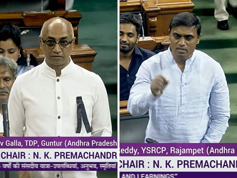 Chandrababu arrest Issue in Parliament: Galla jayadev asks PM to release TDP Chief, YSRCP Counters Chandrababu Issue: రేయ్, కూర్చోరా! లోక్‌సభలో చంద్రబాబు అరెస్టు అంశం, టీడీపీ - వైసీపీ ఎంపీల మధ్య వాగ్వాదం!