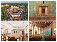 New Parliament Building With Peacock-Themed Lok Sabha, Lotus-Inspired Rajya Sabha — IN PICS