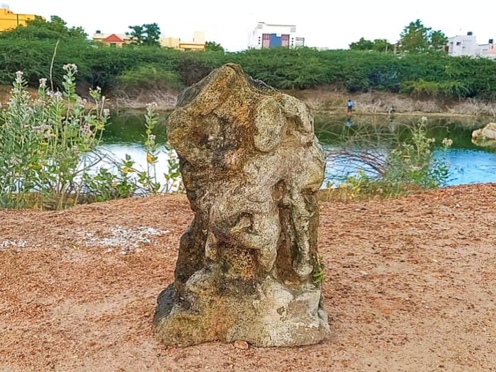 Karuppasamy statue: மதுரையில் நாயக்கர் காலத்தை சேர்ந்த கருப்பசாமி  சிலை கண்டெடுப்பு