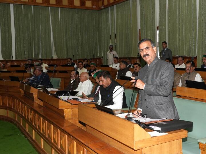 Sukhvinder Singh Sukhu government official proposal to the central government in Himachal Assembly ann Himachal: हिमाचल विधानसभा में सरकारी प्रस्ताव, राज्य की आपदा को राष्ट्रीय आपदा घोषित करने की मांग