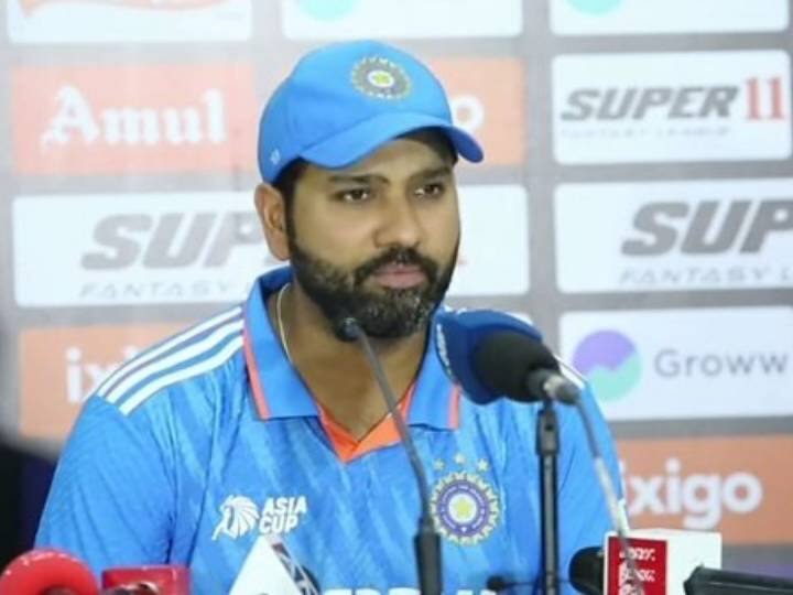 Indian Skipper Rohit Sharma Said Burst FireCrackers After India Won World Cup 2023 Watch Video Watch: आतिशबाजी से पड़ा रोहित शर्मा की प्रेस कॉन्फ्रेंस में खलल, कहा - वर्ल्ड कप जीतने के बाद फोड़ो यार