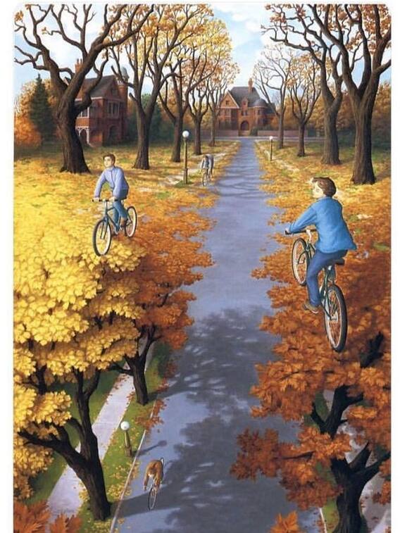 इस फोटो में छिपे हुए हैं कई बाइकर्स, क्या आप 10 सेकंड में बता पाएंगे?