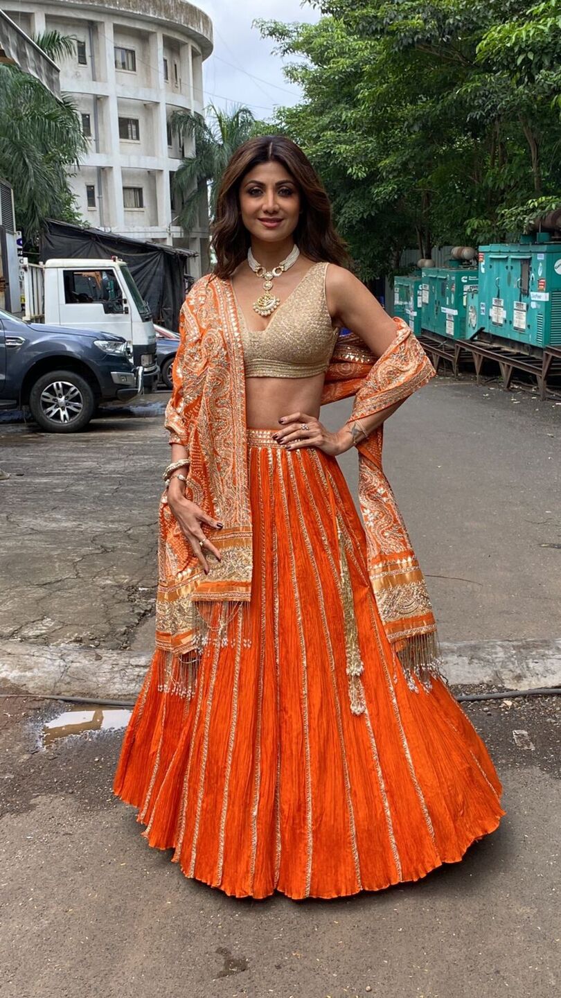 6 Etheral Lehengas From Shilpa Shetty's Closet For Bride