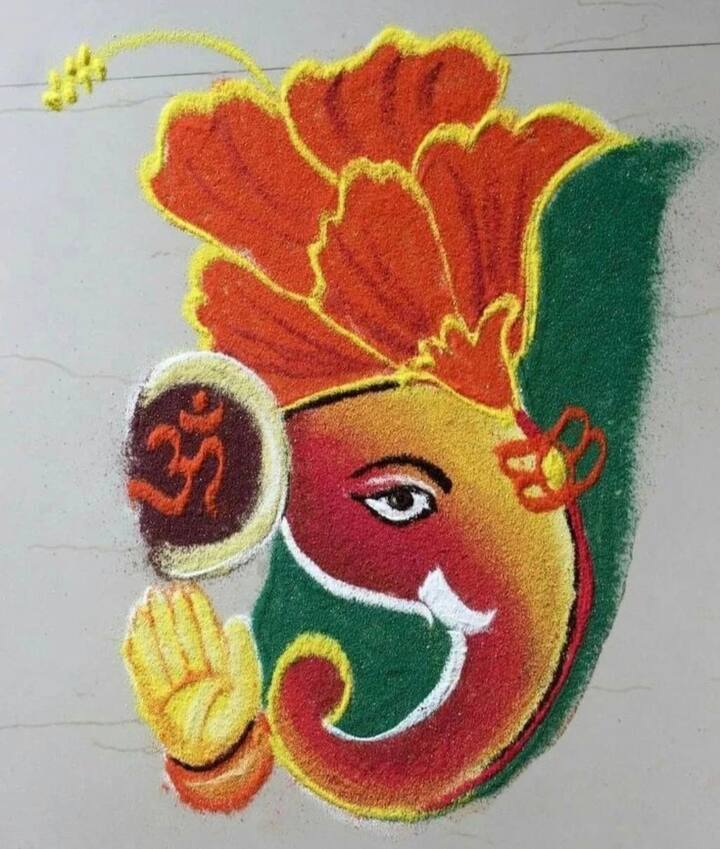 अगर आप रंगोली बनाने में एक्सपर्ट नहीं भी हैं तो बड़ी ही आसानी से इन रंगोली डिजाइन को बना सकते हैं क्योंकि इसमें ज्यादा मेहनत की जरूरत नहीं पड़ती है.