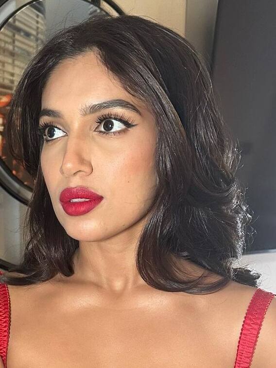 Bhumi Pednekar Wows In A Red Dress At TIFF