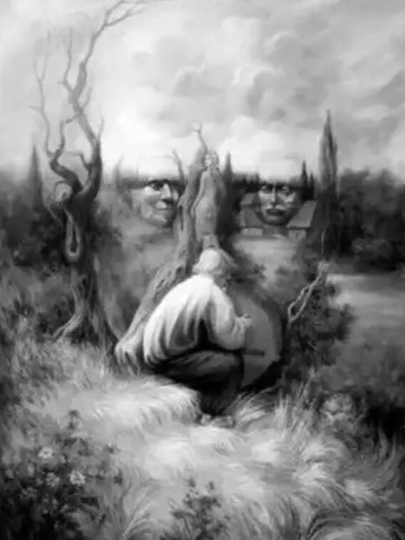 इस फोटो में छिपे हैं कई चेहरे, जीनियस हैं तो 9 सेकंड में खोजिए