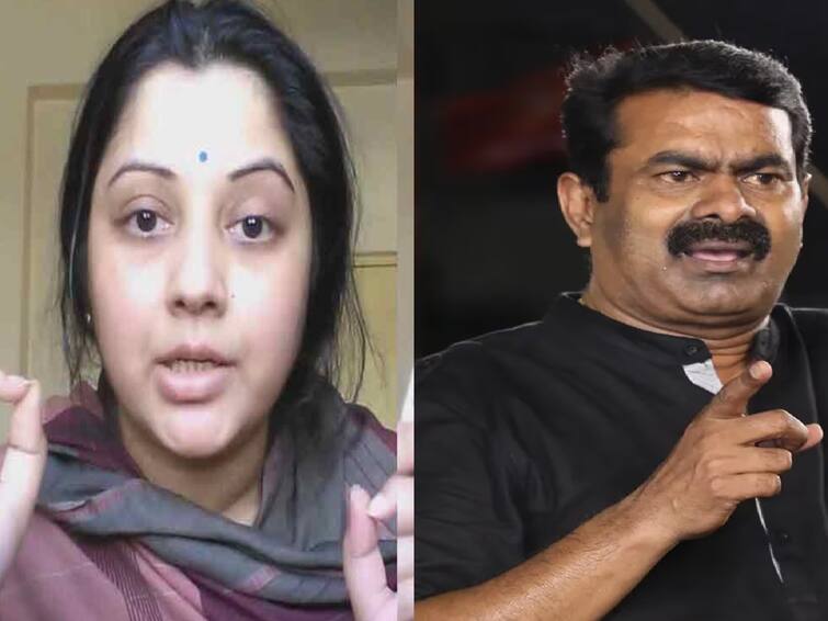 If seeman tries to portray me as a woman who tells lie, I will Prove Every Complaint about him Says Actress Vijayalakshmi Vijayalakshmi: ’இந்தப் போர் முடியாவே முடியாது; புகார்களை நிரூபிப்பேன்’ - நடிகை விஜயலட்சிமி வெளியிட்ட புதிய வீடியோ!