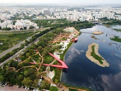 Hyderabad Lake Front Park | హుస్సేన్ సాగర్ తీరాన లేక్ ఫ్రంట్ పార్కును సిద్ధం చేసిన HMDA | ABP Desam