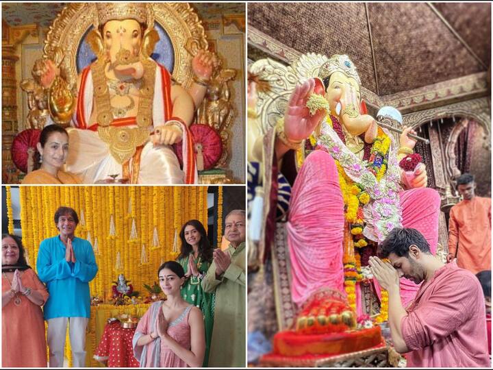 Bollywood celebs are also gripped with the festive fervor as they offer their prayers to Lord Ganesha and seek his blessings on the occasion of Ganesh Chaturthi. Take a look.