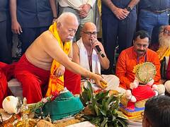 Pune Ganeshotsav 2023 : सरसंघचालक मोहन भागवत यांच्या हस्ते श्रीमंत दगडूशेठ गणपतीची प्रतिष्ठापना