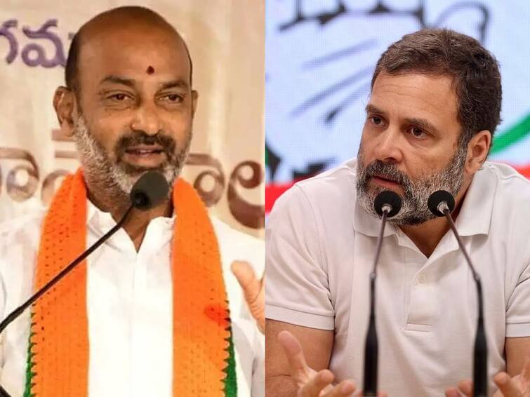 Bandi Sanjay Fire On Rahul Gandhi Tweet On PM Modi Bandi Sanjay: మీ స్క్రిప్ట్‌ రైటర్‌ను మార్చుకోండి పప్పుజీ! - రాహుల్ గాంధీకి బండి సంజయ్ కౌంటర్