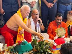 Pune Ganeshotsav 2023 : सरसंघचालक मोहन भागवत यांच्या हस्ते श्रीमंत दगडूशेठ गणपतीची प्रतिष्ठापना