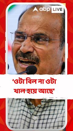 ওটা বিল না ওটা খাল হয়ে আছে : অধীর