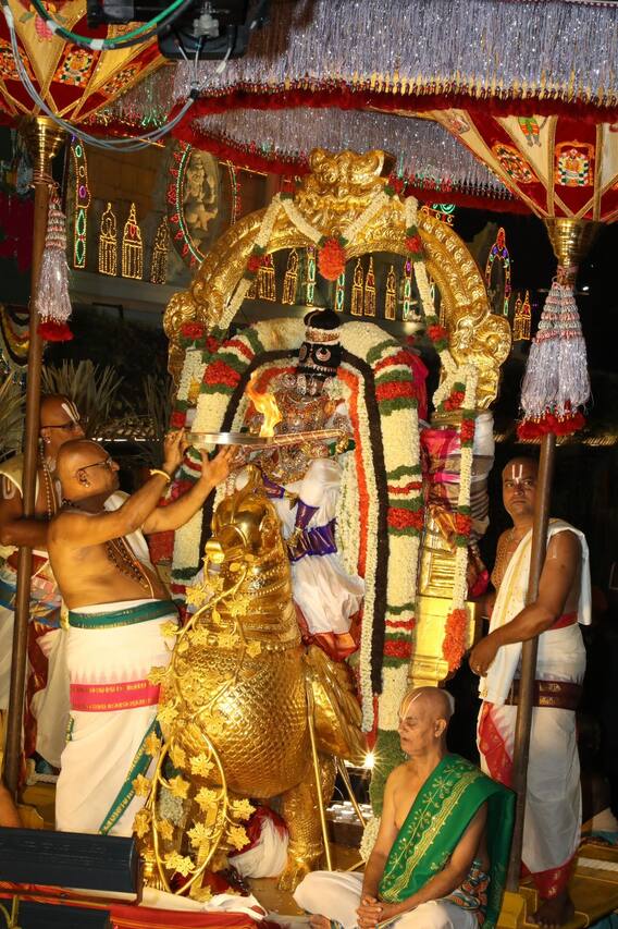 ఫోటోలు: సాల‌క‌ట్ల బ్రహ్మోత్సవాల్లో నేడు హంస వాహనంపై మలయప్ప స్వామి - ఫోటోలు చూడండి