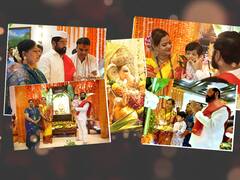 'वर्षा'वर विघ्नहर्त्याचं आगमन; महाराष्ट्र सुजलाम्, सुफलाम आणि समृद्ध व्हावा, मुख्यमंत्र्यांचं बाप्पाकडे साकडं