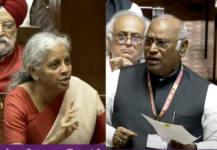 Parliament Session: Mallikarjun Kharge made a big attack on the government regarding GST dues in Rajya Sabha, Finance Minister said – the allegations are beyond the truth.