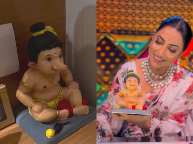 Kranti Redkar shared video of her twin daughters on the occasion of ganesh chaturthi Kranti Redkar: 