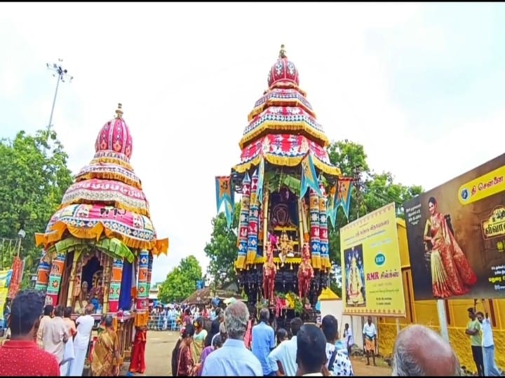 Vinayagar Chaturthi 2023: பிள்ளையார்பட்டி திருத்தேரோட்ட விழா: ஆயிரக்கணக்கான பக்தர்கள் வடம் பிடித்து இழுத்து வழிபாடு