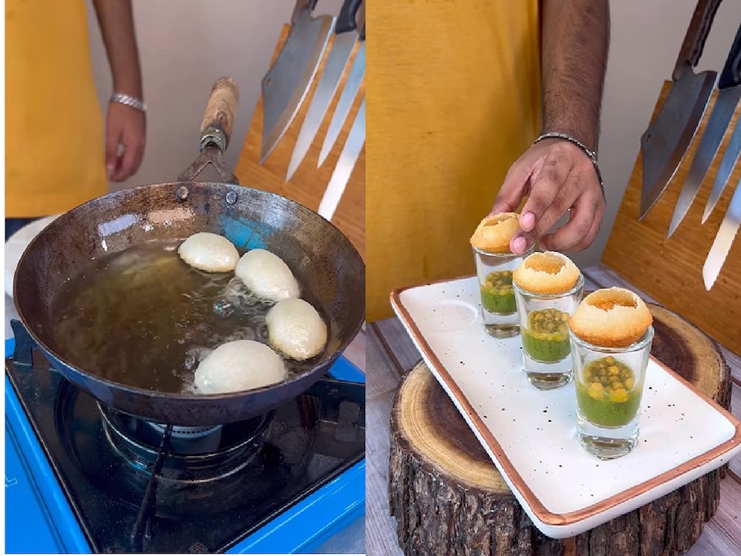 Instagram Golgappa Recipe Video Goes Viral With Over 21 Million Views Watch Video WATCH: Instagram Golgappa Recipe Video Goes Viral With Over 21 Million Views