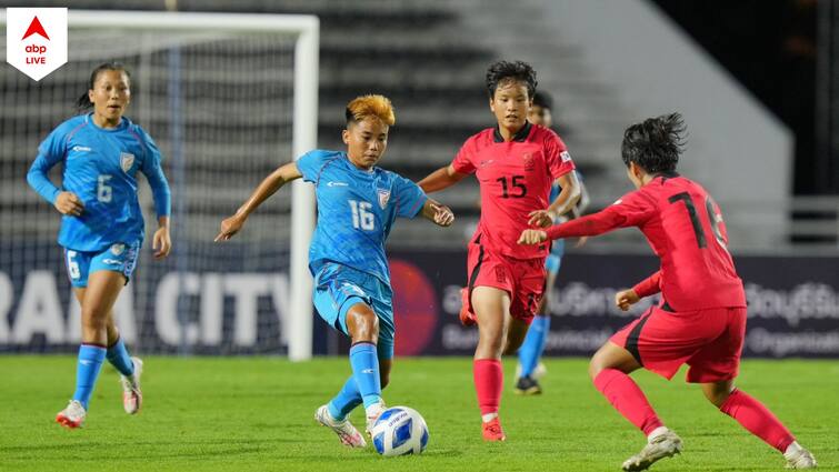 India lose 0-8 to Korea in AFC U-17 Women's Asian Cup Qualifiers, know in details AFC U-17 Women's Asian Cup Qualifiers: কোরিয়ার বিরুদ্ধে বিপর্যয়, ৮ গোল হজম করতে হল ভারতকে