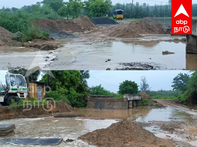 ABP Impact Villupuram Bridge work on main road put on hold Villagers stranded District administration not aware TNN ABP IMPACT: ஏபிபி நாடு செய்தி எதிரொலி.. கிடப்பில் போடப்பட்ட பாலத்தின் பணி... விரைந்து பணிகளை முடிக்க உத்தரவு..!