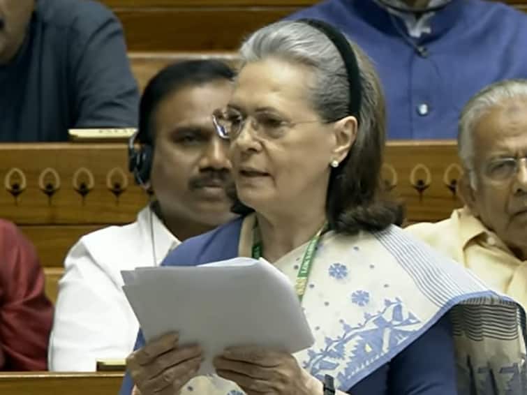 Womens Reservation Bill Debate Congress Sonia Gandhi Speech Lok Sabha parliament special session Sonia Gandhi Supports Women's Reservation Bill But Questions Delay, Pushes For OBC Quota