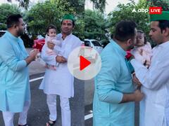 भतीजी को गोद में लेकर तेज प्रताप ने बनाया वीडियो, फुर्सत के पल में तेजस्वी भी कात्यायनी के साथ दिखे