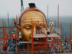 In Pics: 108 फुट ऊंची आदि शंकराचार्य की प्रतिमा का कल अनावरण, कई km दूर से होंगे दर्शन, तस्वीरों में देखें भव्यता