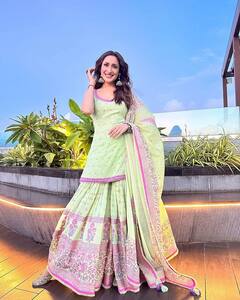 pragya jaiswal PHOTO: અભિનેત્રી પ્રજ્ઞા જયસ્વાલ ભક્તિના રંગમા રંગાઈ, ગણપતિ બાપાની ઘરે કરી સ્થાપના