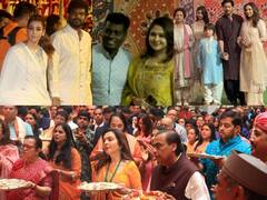 Ambani Ganesh Aarthi : திரை நட்சத்திரங்கள் சூழ அம்பானி வீட்டில் பிரம்மாண்டமாக நடந்த விநாயகர் சதுர்த்தி கொண்டாட்டம்!