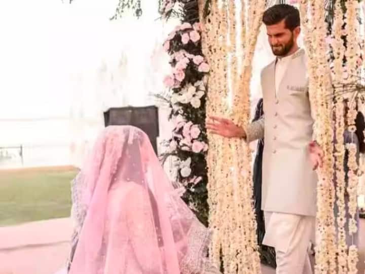 Pakistan skipper Babar Azam on Tuesday, also took part in the wedding function and was spotted embracing the speedster. 