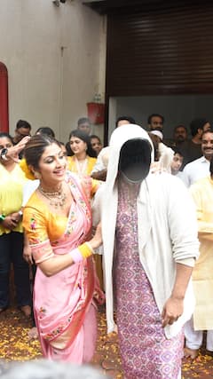 Inside Shilpa Shetty's Ganesh Visarjan: Sukhee Actor, Shamita Shetty And Raj Kundra Dance To The Beats Of Dhol