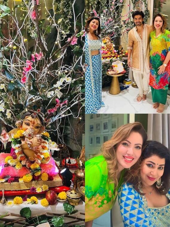 बबीता जी ने Tv के राम-सीता संग सेलिब्रेट की गणेश चतुर्थी