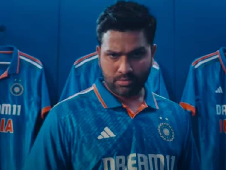 India's Jersey For ODI World Cup 2023 Officially Launched With Minor Tweaks. Check Image India's Jersey For ODI World Cup 2023 Officially Launched With Minor Tweaks. Check Image