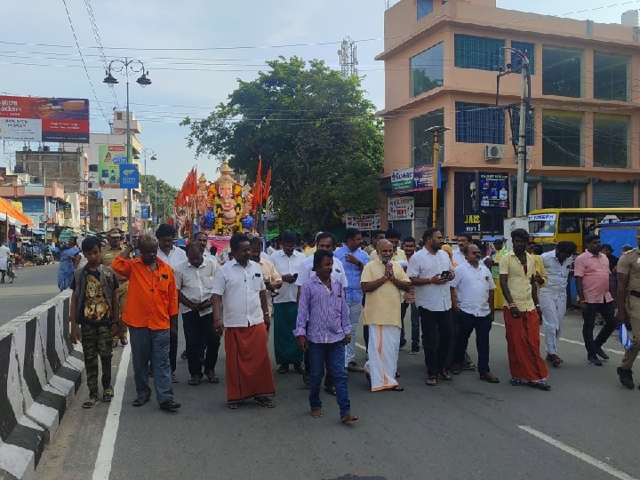 Vinayagar Chaturthi 2023: சேலத்தில் விநாயகர் சிலைகள் நீர் நிலைகளில் கரைப்பு - பாதுகாப்பு பணியில் ஆயிரம் போலீசார்