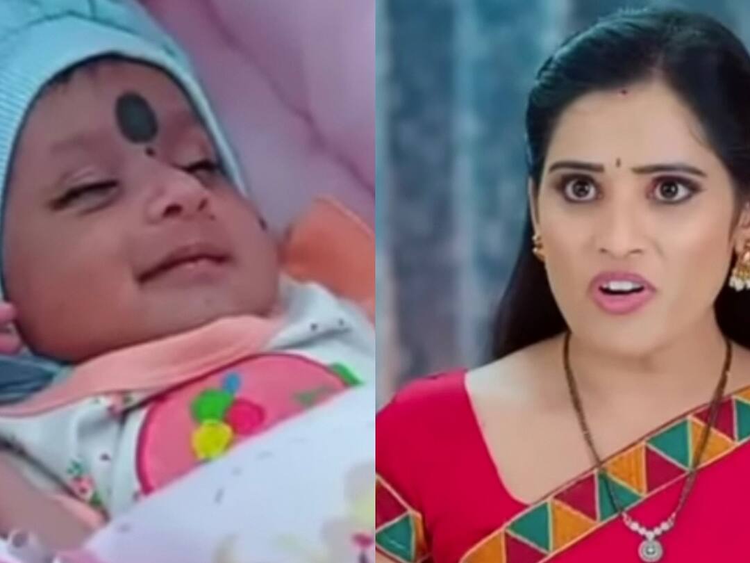 Trinayani September 20th Episode Sumana shocks as snake change into her child in Trinayani Trinayani September 20th Episode: చిన్నారిగా మారిన పాముపిల్ల - షాక్ లో సుమన !