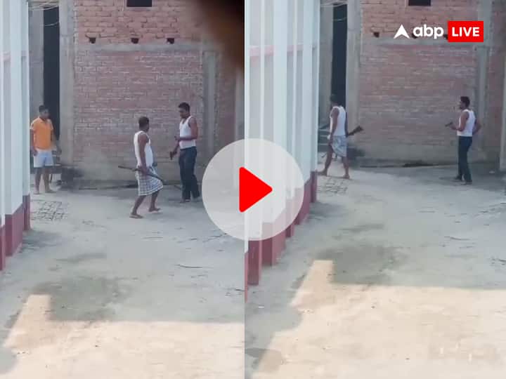 Bihar Hajipur Firing in Tejashwi Yadav Constituency Raghopur With Rifle and Pistol LIVE VIDEO Viral ann Watch: तेजस्वी यादव के चुनावी क्षेत्र में क्या हो रहा? राइफल और पिस्टल से होती है बात! LIVE VIDEO आया सामने