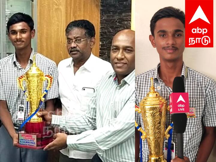 District Collector congratulates Villupuram student selected for national level volleyball tournament TNN தேசிய அளவிலான கைப்பந்து போட்டிக்கு தேர்வான விழுப்புரம் மாணவன் - மாவட்ட ஆட்சியர் வாழ்த்து