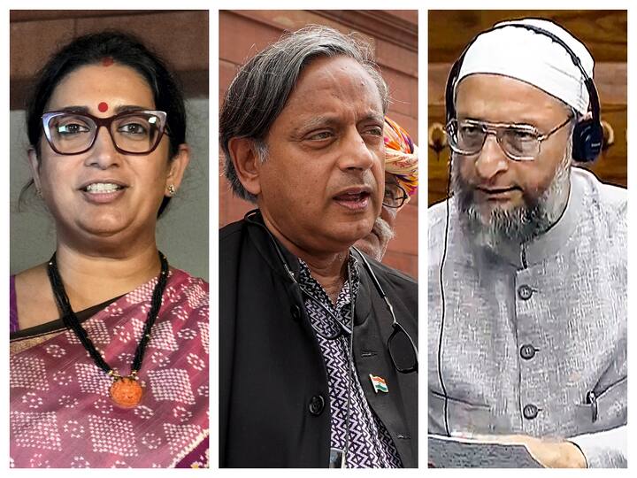 Womens Reservation Bill Passed In Lok Sabha How Political Leaders Reacted Shashi Tharoor Owaisi Smriti Irani 'Empowerment' Vs 'Jumla': How Political Leaders Reacted After Women's Quota Bill Passed LS Hurdle